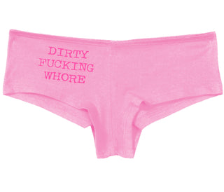 Dirty Fucking Whore - Pink Boy Short