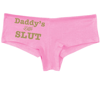 Daddy's Little Slut - Pink Boy Short
