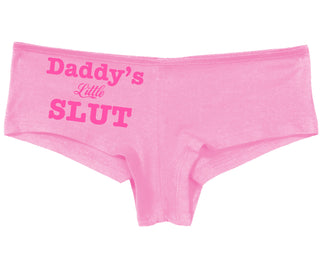 Daddy's Little Slut - Pink Boy Short