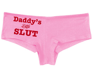 Daddy's Little Slut - Pink Boy Short