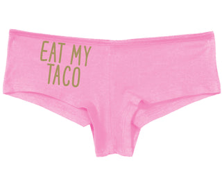 Eat My Taco - Taco Tuesday - Pink Boy Short