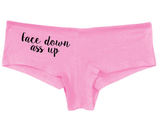 Face Down Ass Up - Pink Boy Short