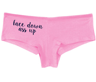 Face Down Ass Up - Pink Boy Short