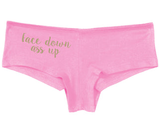 Face Down Ass Up - Pink Boy Short