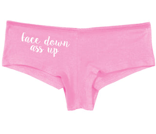 Face Down Ass Up - Pink Boy Short