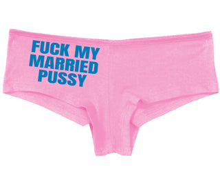 Fuck My Married Pussy - Pink Boy Short