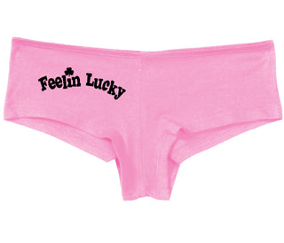 Feeling Lucky Shamrock - Pink Boy Short