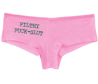 Filthy Fuck Slut - Pink Boy Short