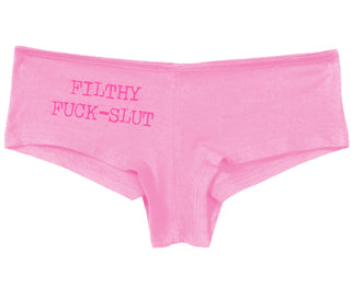Filthy Fuck Slut - Pink Boy Short