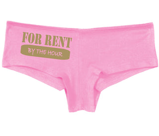 For Rent By The Hour - Pink Boy Short