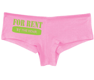 For Rent By The Hour - Pink Boy Short