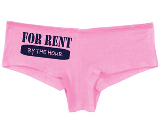 For Rent By The Hour - Pink Boy Short