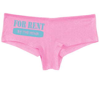 For Rent By The Hour - Pink Boy Short