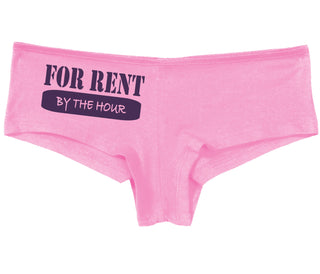 For Rent By The Hour - Pink Boy Short