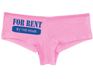 For Rent By The Hour - Pink Boy Short