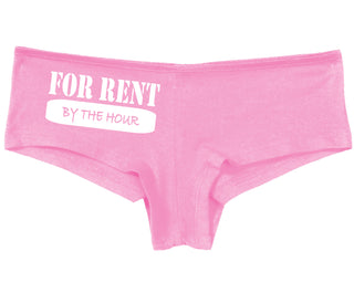For Rent By The Hour - Pink Boy Short