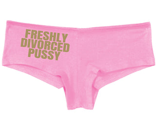 Freshly Divorced Pussy - Pink Boy Short