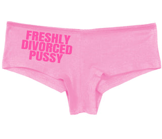 Freshly Divorced Pussy - Pink Boy Short