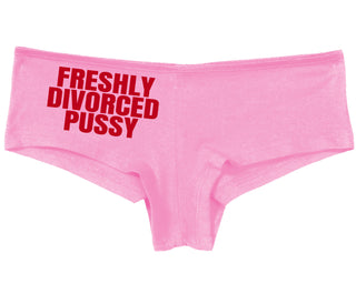 Freshly Divorced Pussy - Pink Boy Short