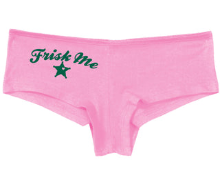 Frisk Me - Sherrif Badge - Pink Boy Short