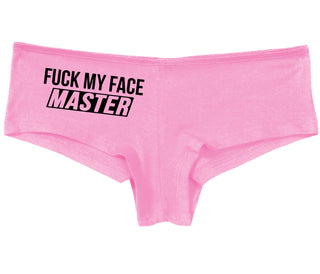 Fuck My Face Master - Pink Boy Short