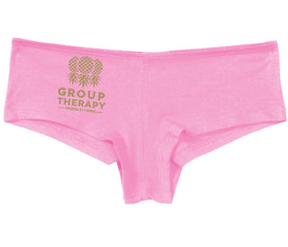 Group Therapy - Sharing Is Caring - Pink Boy Short