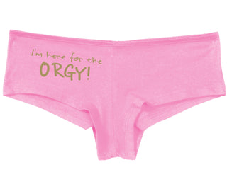 Here for the Orgy - Pink Boy Short