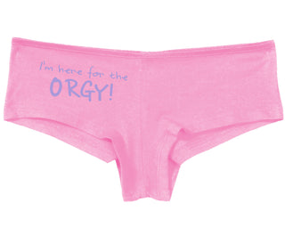 Here for the Orgy - Pink Boy Short