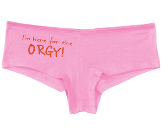 Here for the Orgy - Pink Boy Short