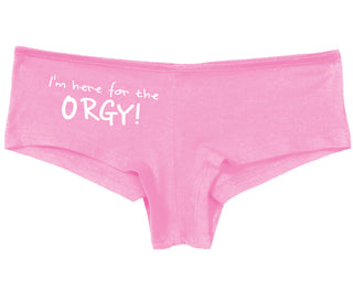 Here for the Orgy - Pink Boy Short