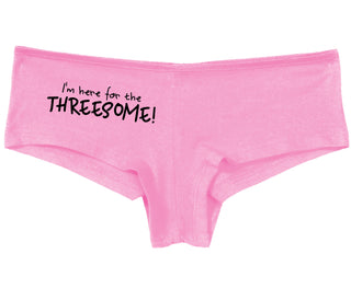 Here for the Threesome - Pink Boy Short
