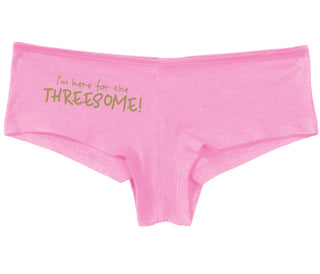 Here for the Threesome - Pink Boy Short