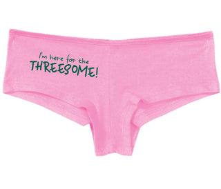 Here for the Threesome - Pink Boy Short