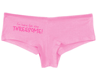 Here for the Threesome - Pink Boy Short