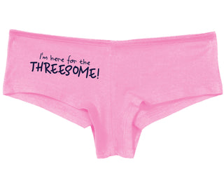 Here for the Threesome - Pink Boy Short