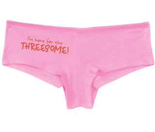Here for the Threesome - Pink Boy Short