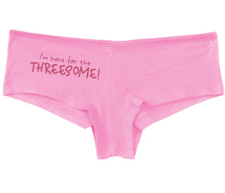 Here for the Threesome - Pink Boy Short