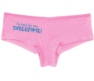 Here for the Threesome - Pink Boy Short