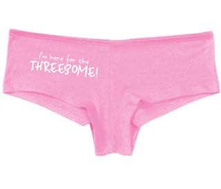 Here for the Threesome - Pink Boy Short