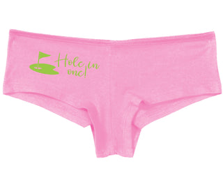 Hole In One - Funny Golf - Pink Boy Short