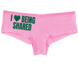 I Love Being Shared - Pink Boy Short