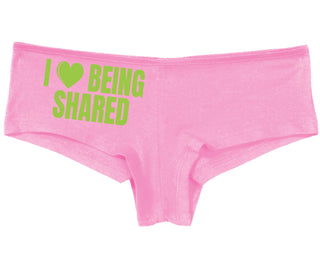 I Love Being Shared - Pink Boy Short