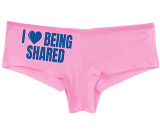 I Love Being Shared - Pink Boy Short