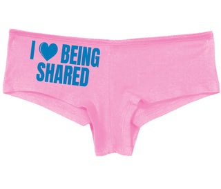 I Love Being Shared - Pink Boy Short