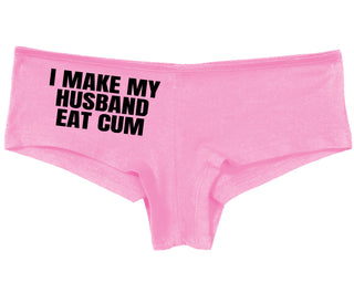 i Make My Husband Eat Cum - Pink Boy Short
