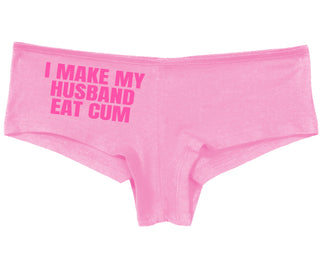i Make My Husband Eat Cum - Pink Boy Short