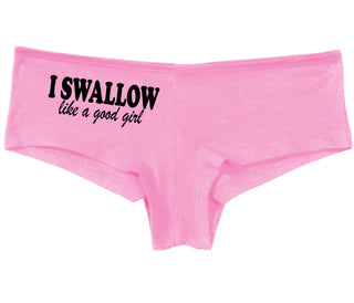 I Swallow Like A Good Girl - Pink Boy Short