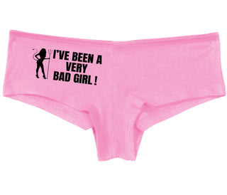 I've Been A Very Bad Girl - Pink Boy Short