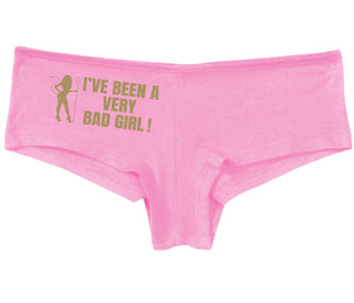 I've Been A Very Bad Girl - Pink Boy Short