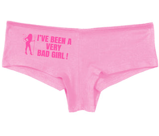 I've Been A Very Bad Girl - Pink Boy Short